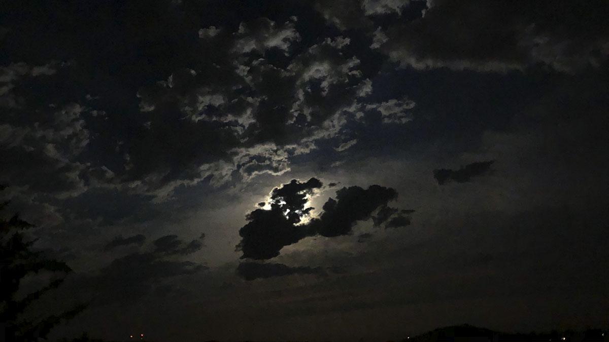 moonlit clouds